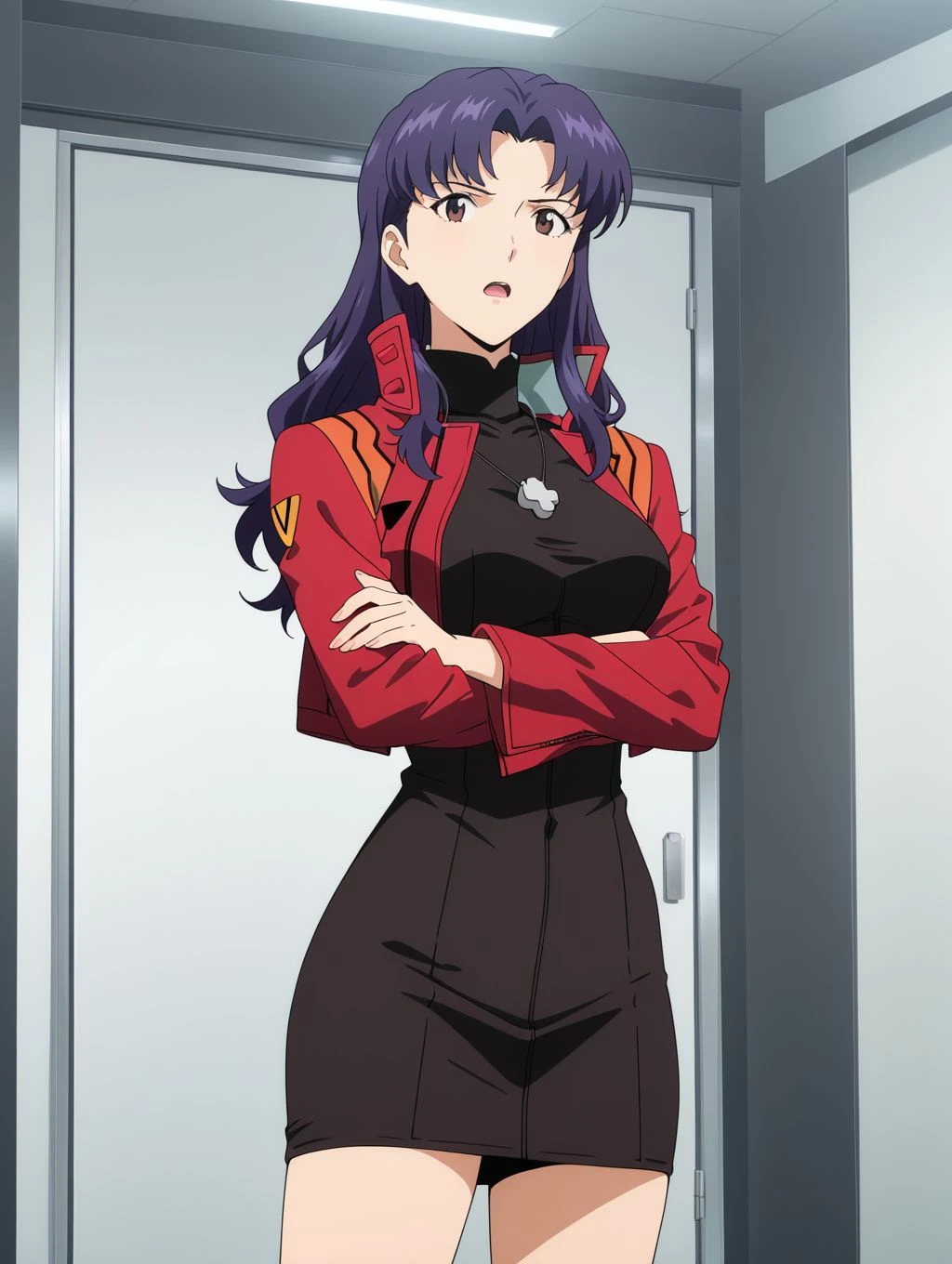 Misato Katsuragi(葛城ミサト)_Evangelion(エヴァンゲリオン)_WAI-NSFW-illustrious-SDXL-v14 v1.0
