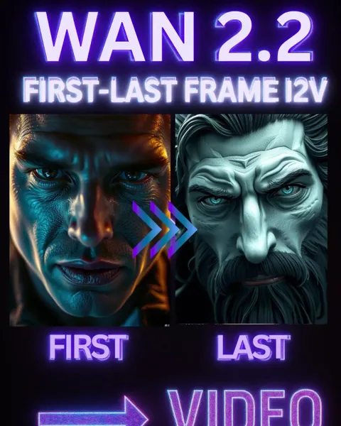 WAN 2.2 Premier-Dernier Cadre I2V