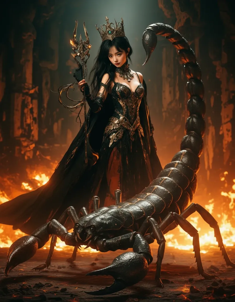 SeaArt AI | Scorpion Queen