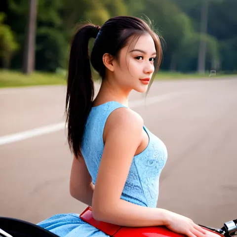 Posa del viso finto reale