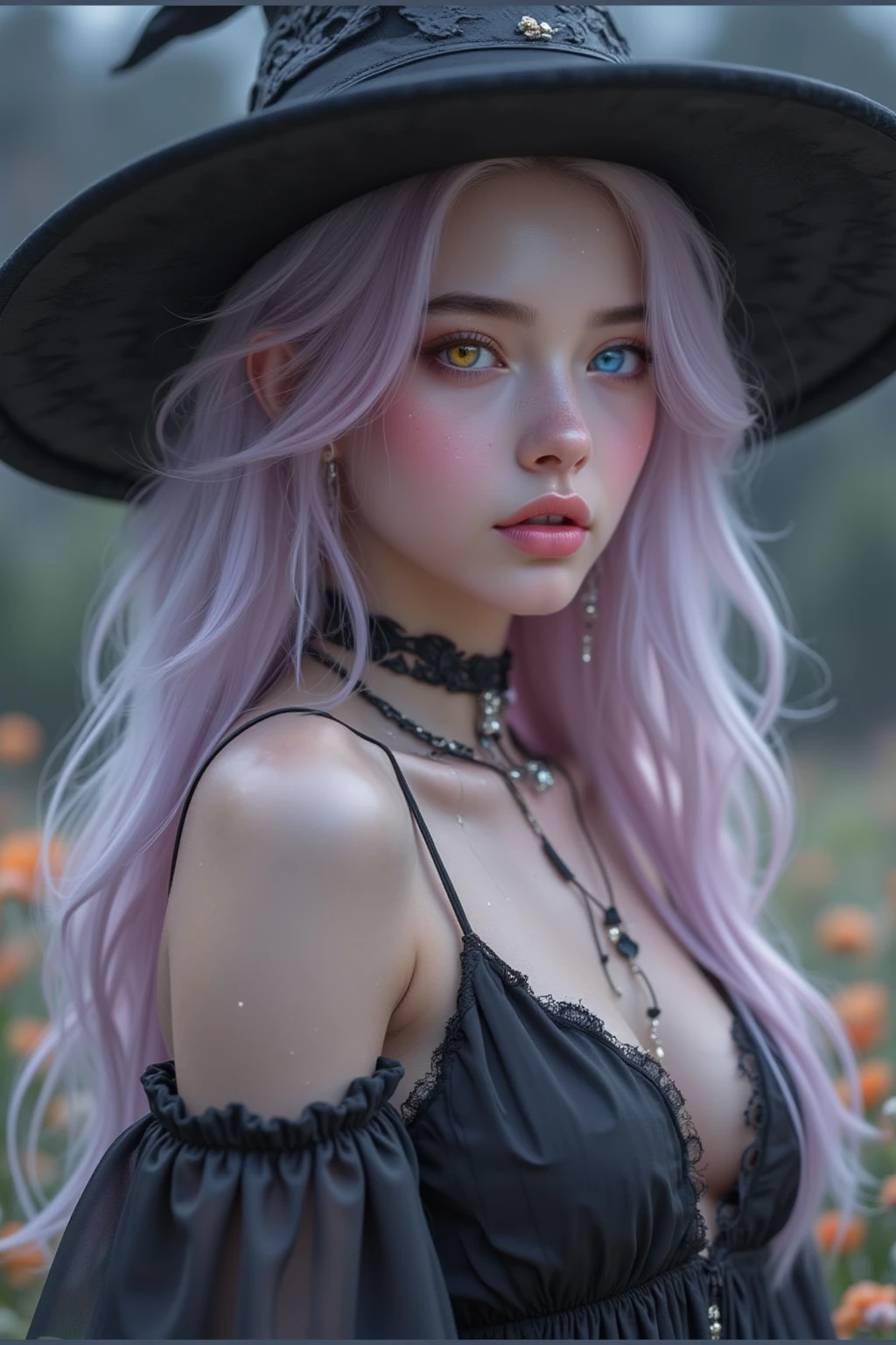 Luna violet - catgirl v1-flux