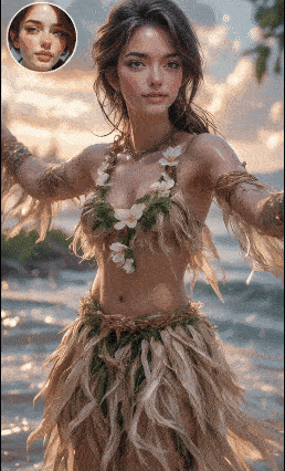 Happy summer hula