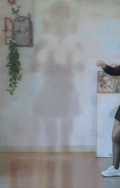 نسخة معدلة من تغيير الملابس في الفيديو