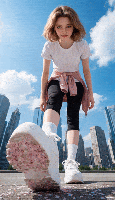 Cherry Blossom Stride