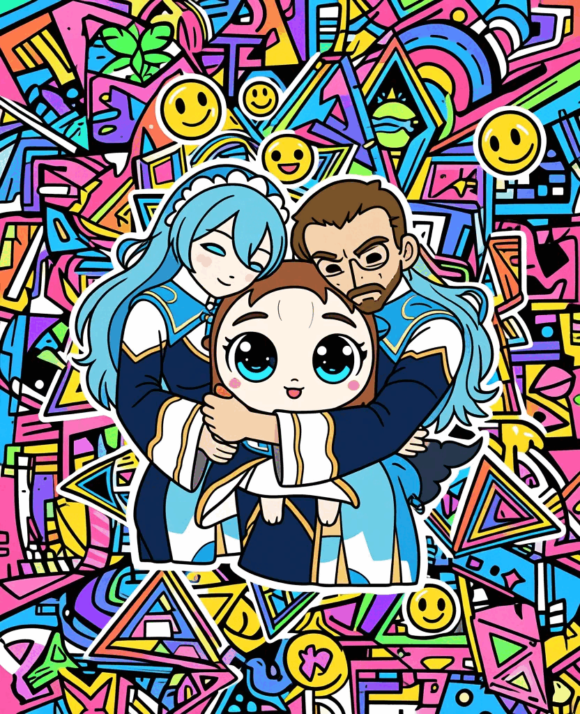 Детские семейные рисунки