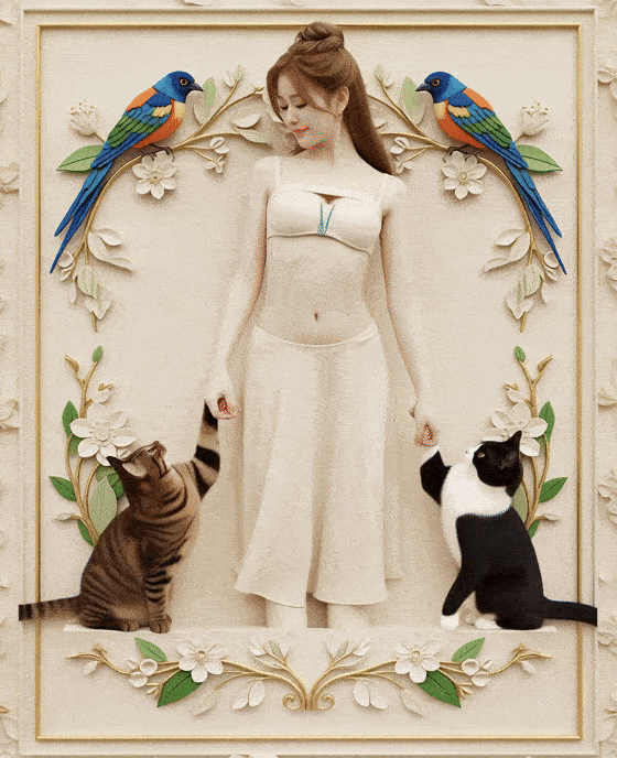 Vũ điệu của nghệ thuật cắt giấy