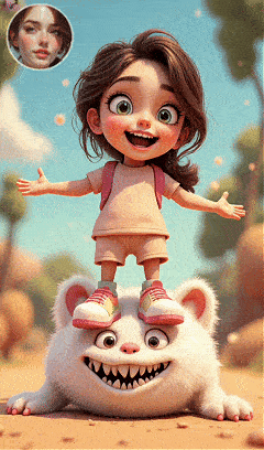 Hadi gidelim, benim küçük canavar