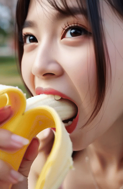  eat a banana