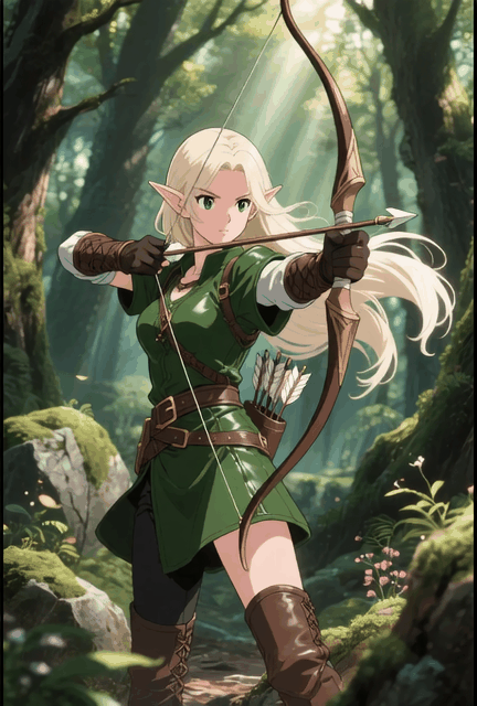 <H2>プロンプトなしでアニメGIFを作成します</H2><Br>アニメGIFは色数が少ないため、アニメイラストを推奨します。