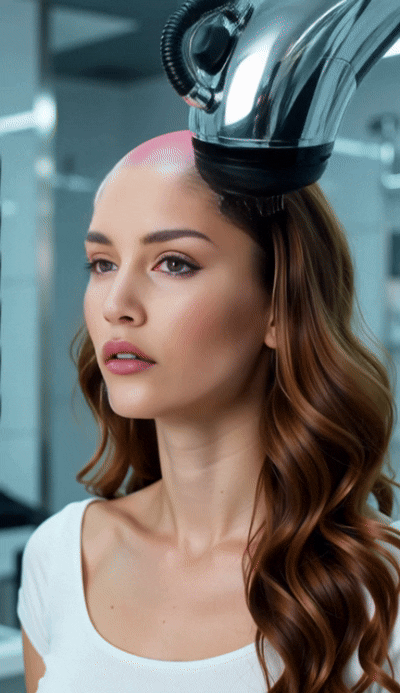 Corte de pelo de ciencia ficción distópica