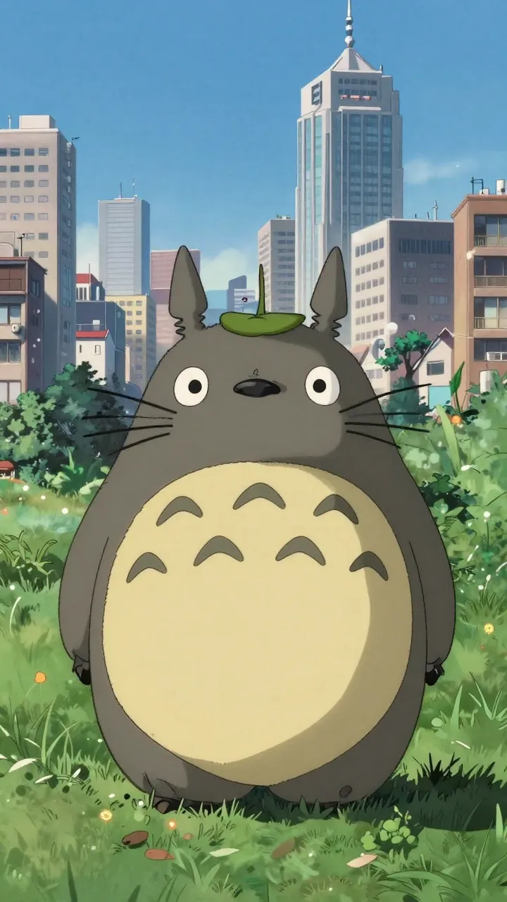 となりのトトロ風画像生成