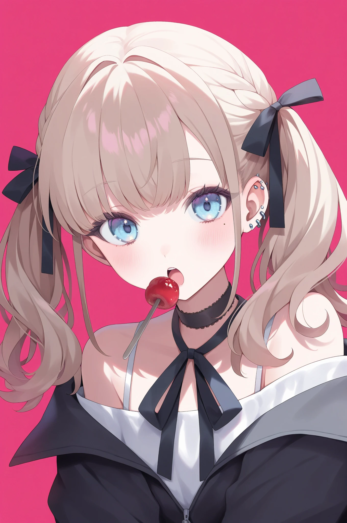 , tied up girl anime