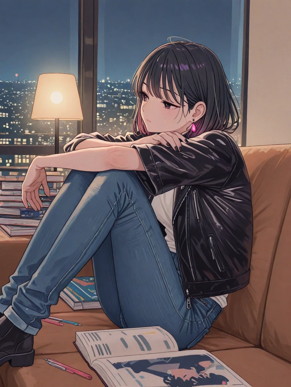 Girl sitting