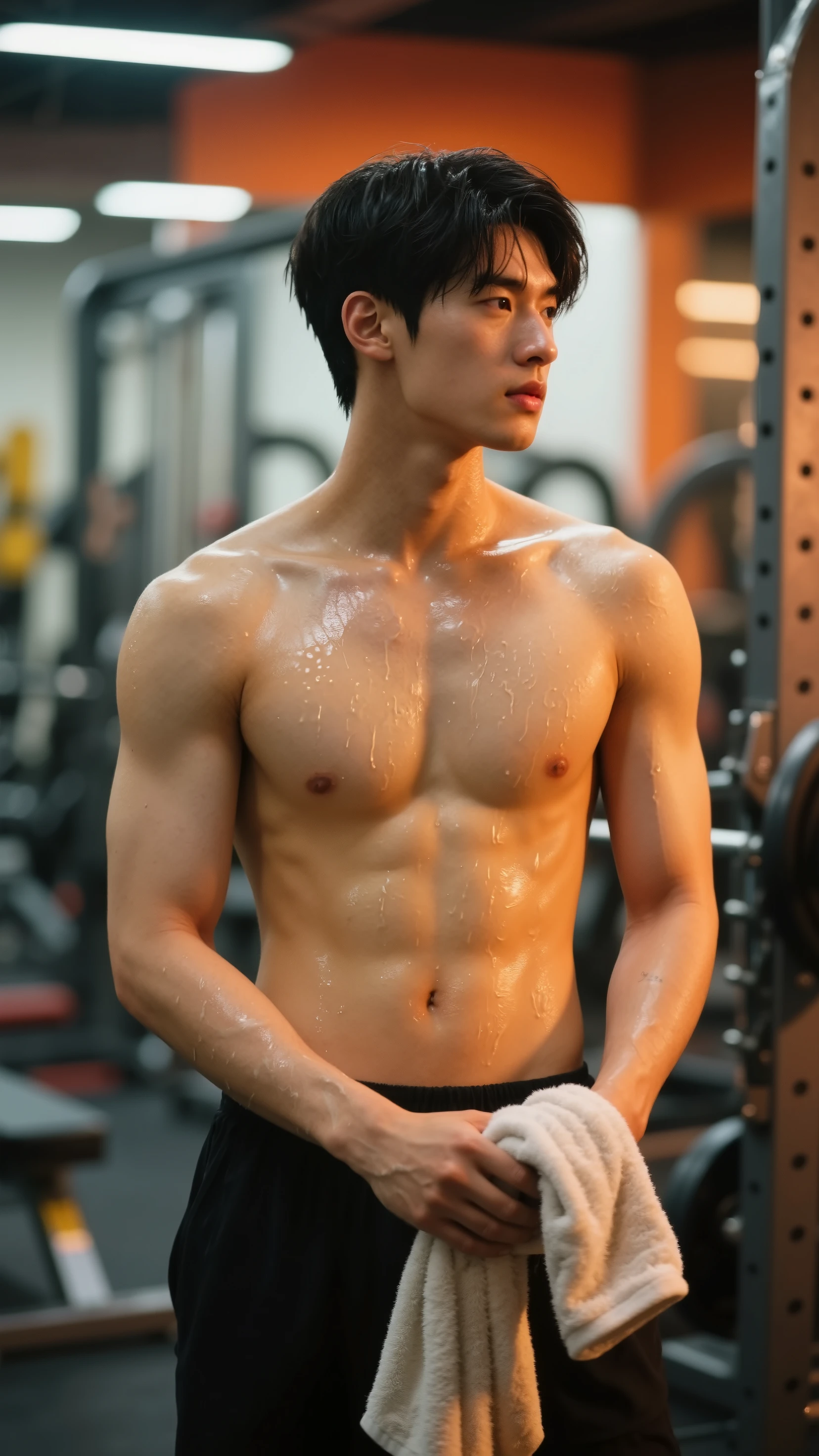 Medium-sized display, Medium shot, Written border depth, Upper Body, angle, masterpiece, angle, (RAW photos, best quality), best quality, Very detailed, CG, 8k wallpaper, Young male protagonist，Chinese youth，30 years old，male，Moderate obesity, Solitary, Look directly at the audience, front