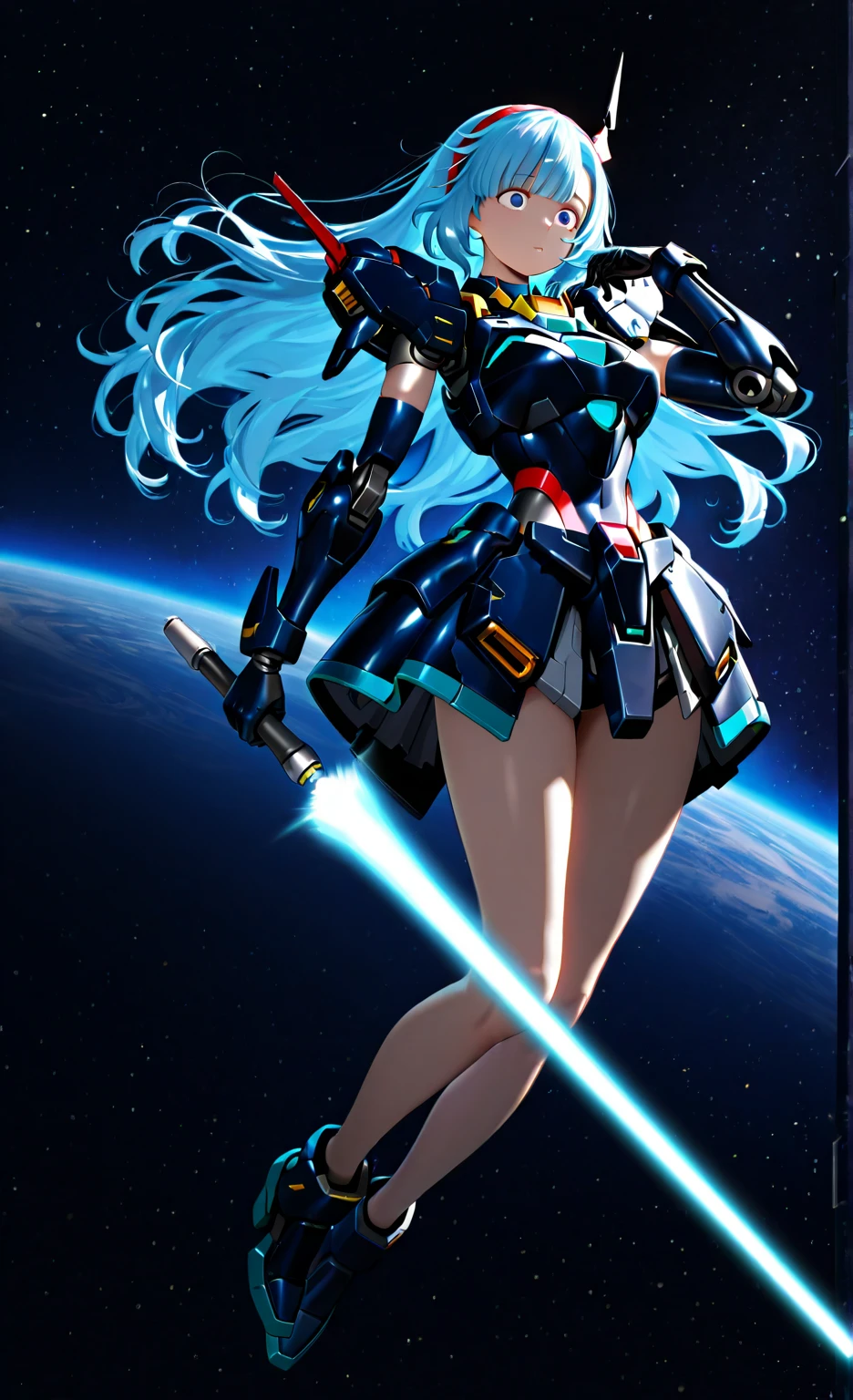 Space Pirate // gigantic  // Pretty woman // full body