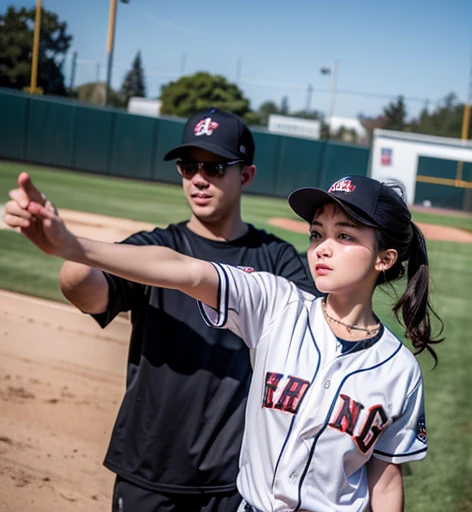 (realistic:1.5),soccer action pose, cradle-carry-pose, first-aid in a sports stadium, affection pose, lecherous action pose, dramatic action pose, theatralic pose, there is a attractive woman that is carrying a wounded athlete, there is a beautiful woman in a shiny black outfit who is carrying a shorthaired young man in her arms, a longhaired beautiful woman in a high-shine black catsuit, a longhaired woman in a shiny black dress, a woman is carrying a shorthaired man who is wearing a sports outfitt, a weak man in sports shorts is consciousless and needs to be carried, a shorthaired man with closed eyes is carried piggyback by a longhaired woman, a woman looks very scared and terrified, a consciousless man with closed eyes is suffering very much and has a very painful face, photo, photo shoot, photographed , accident, help, aid, first aid, pity, 1 girl,solo,(hoshinomiyako:1.1), red tracksuit