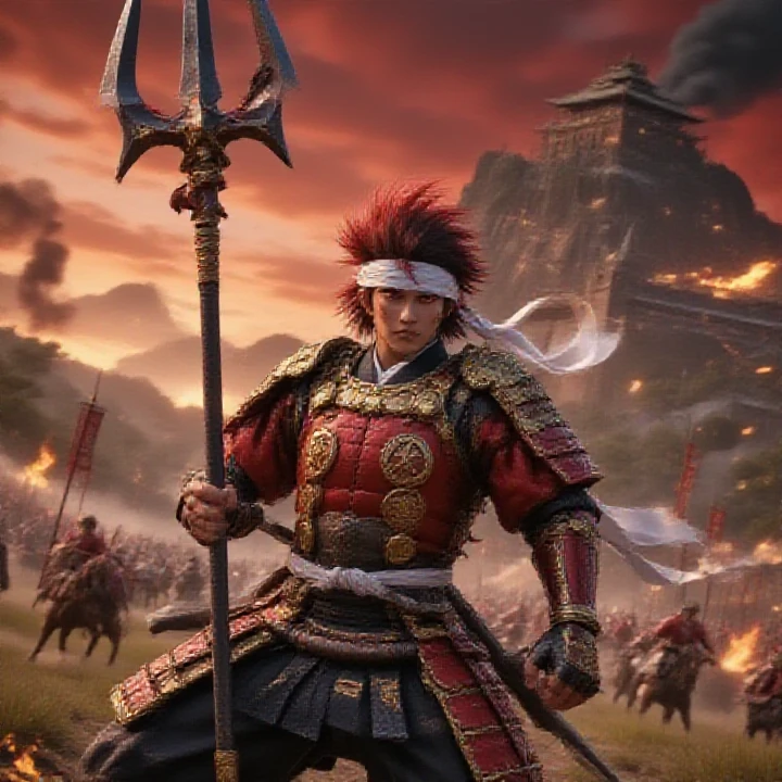 Samurai in Red Armor Z Image v1
