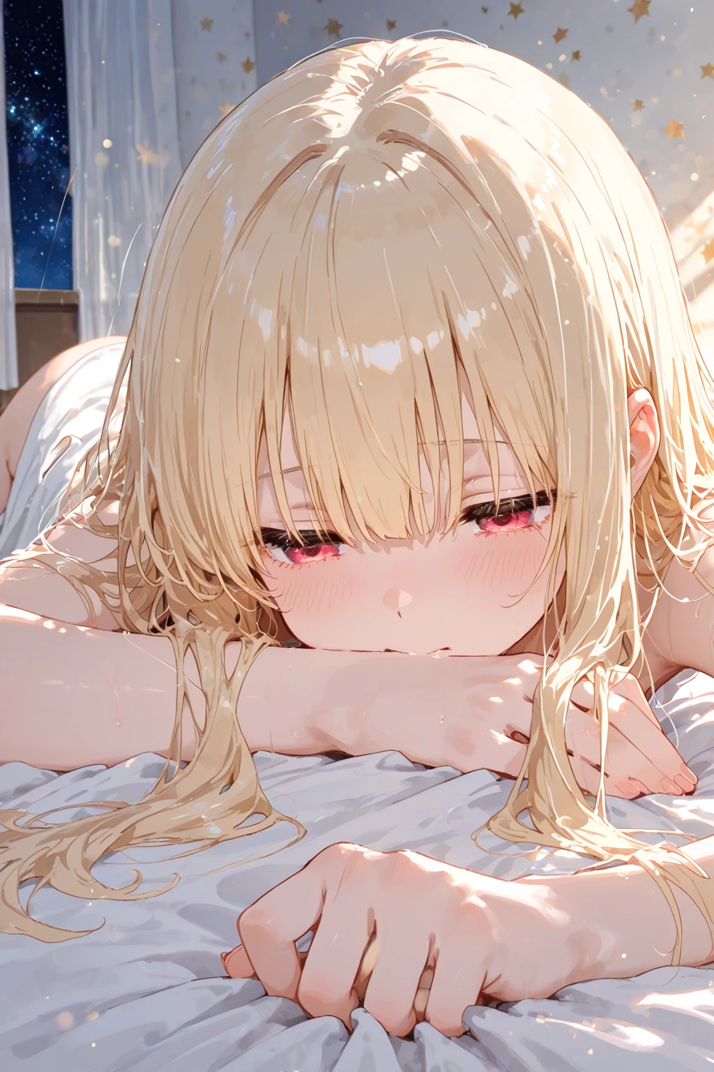 Wet and ????? whit blush