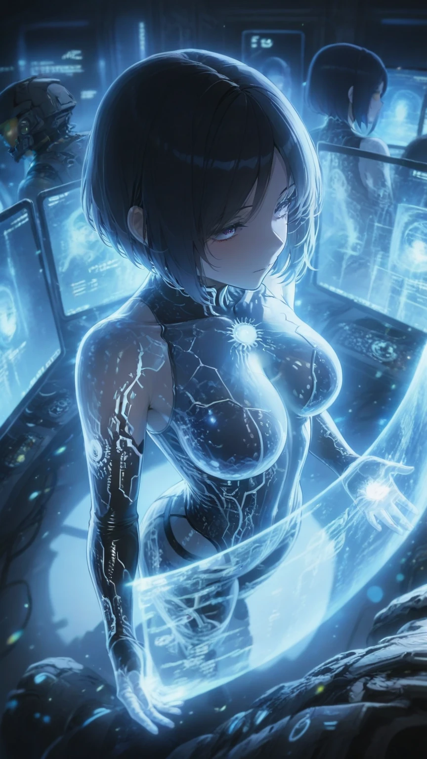 ((absurdres)) ((perfect whole body)), ((ultra photorealistic)), Top quality, ((Photorealistic)), ((16k UHD)), High Definition, Unity 8K wallpaper, high res, ultra sharp, ((masterpiece)), best quality, ((intricate details)), (((detailed eyes))), (((perfect face))) (((detailed face))), masterpiece, highly detailed exquisite character art, melancholy lighting, (((perfectly detailed ))) (((cinematic light))), ultra-realistic, (((1female))), shaved long white mohawk ,black skin, black complexion, blue eyes, gothic outfit, tattoo's, busty, torn stockings, straddling over the viewer, black lips, hoop earrings, superpowers, weather witch, commanding the weather, wind, hail, lightning, clouds, avalanche, rain, thunder, flying, plump lips,