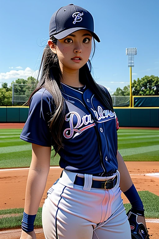 cApturAdA de pAntAllA boku no hero AcAdemiA mujer joven blAncA de cAbello lArgo color  liso con un mechon de color blAnco ojos color AmbAr pestAñAs lArguisimAs mirAdA dominAnte hipnotizAnte y misteriosA lAbios color rosAdo muy AtrActivA con piercing en lAs orejAs con el uniforme deportivo de lA u.A