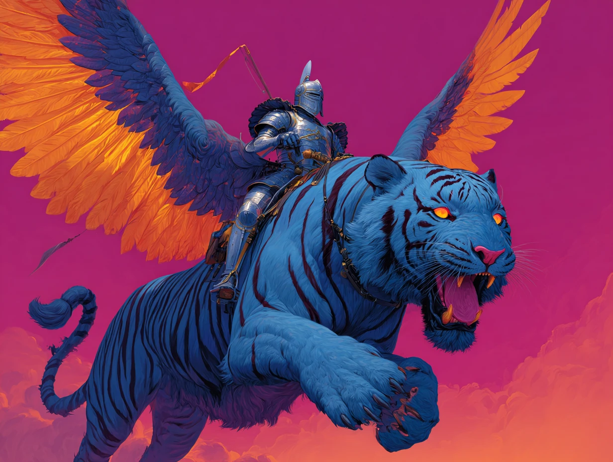 Cheetah wearing wingsuit (hunter, the cheetah from Spyro videogame) VHS, glitch, distorted, nostalgia, 90's retro vibes, analog tape, vcr aesthetics, tv, television, 1990's cartoon homage), comic 1990's, animated tv show screengrab, Cheetah dancing stanky boogie, soaring in the clouds, firing arrow from bow, cinematic poster, image within image, multiple exposure, massive scale, rich color grading for shading depth, hand drawn rotoscope cartoon realism, chiaroscuro lighting, mixed media, vintage comic, retro original design, 1990's comic, sense of movement energy, Hunter from the Spyro series is a tall anthropomorphic cheetah. He has a bright orange color with brown spots all over his coat. His underbelly and goatee are bright yellow, and his paws are a lighter orange. He has somewhat prominent brown eyebrows and bright blue eyes.
