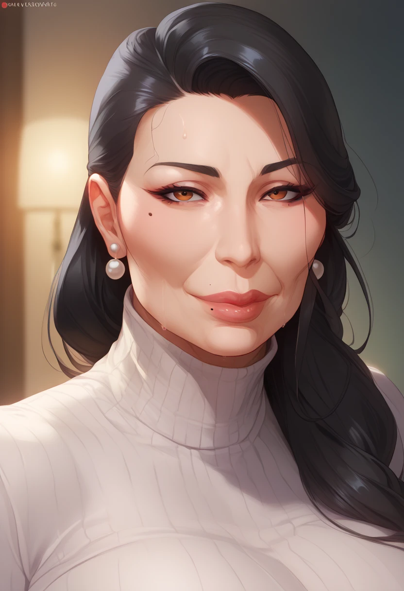 two sexy pentyhose woman romantic dinner