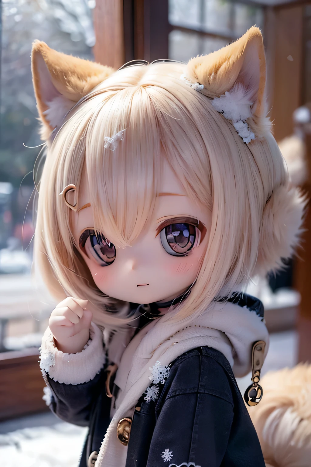 (Highest quality,4K,8K,High resolution,masterpiece:1.2),Very detailed,Realistic,White Tiger Girls Chibi,Beautiful details,Long eyelashes,Detailed lips,A girl in colorful and cute clothes,鮮やかな花を咲かせる背の高いwood々々Play in the Magic Garden,soft, wood々The warm sunlight々Plug in from between,Creates a magical and dreamy atmosphere,Sparkling fairy dust floating in the air,Bring a sense of glamour and wonder to your scenes,The skin has a delicate and intricate tiger pattern...,Glows softly, Mysterious Light,The innocent and happy expressions of the girls, 
Emphasize a pure and playful personality,Small and adorable chibi characters, Add urban cuteness, A harmonious blend of reality and fantasy, 
Evokes childlike joy and imagination, vibrant and lively color palette, 
Shades of pink, purple, Blue and,Painting-like texture, Add depth and richness to your artwork, Capture the magical essence of the scene.
