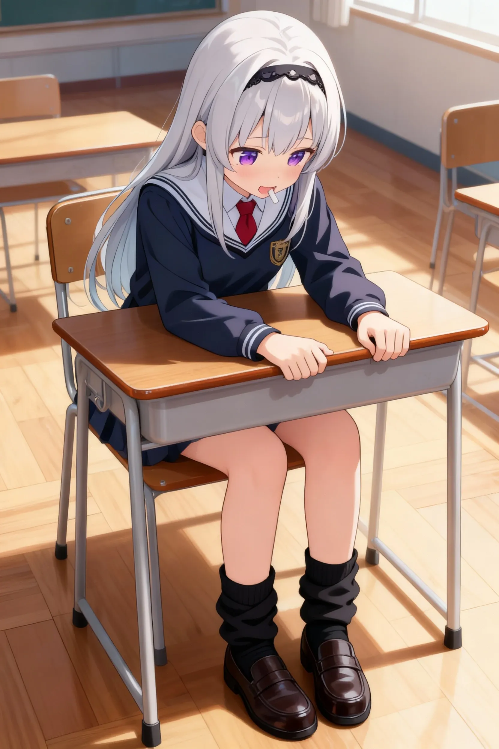 Ultra HD Photos、whole body、Accurate depiction of the human body、Schools that train ??? slaves、uniform、classroom、whole bodyエスビアン、Small ???????、????、Clothed ????????????、shame、Transparent ?????????? overflowing from between her legs、Sensuality、Feels good、Peeing、incontinence