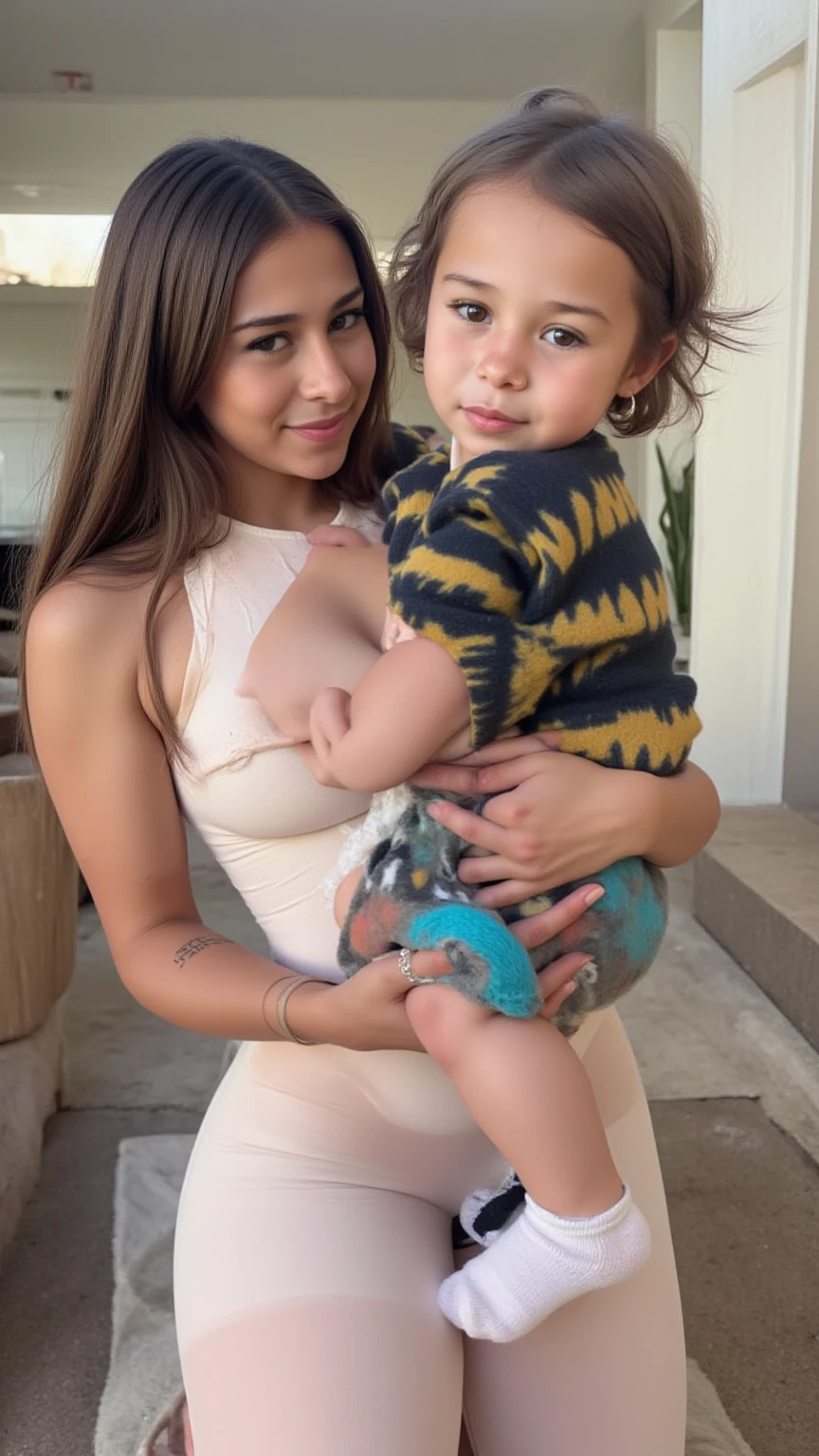 Bimbo and a little boy