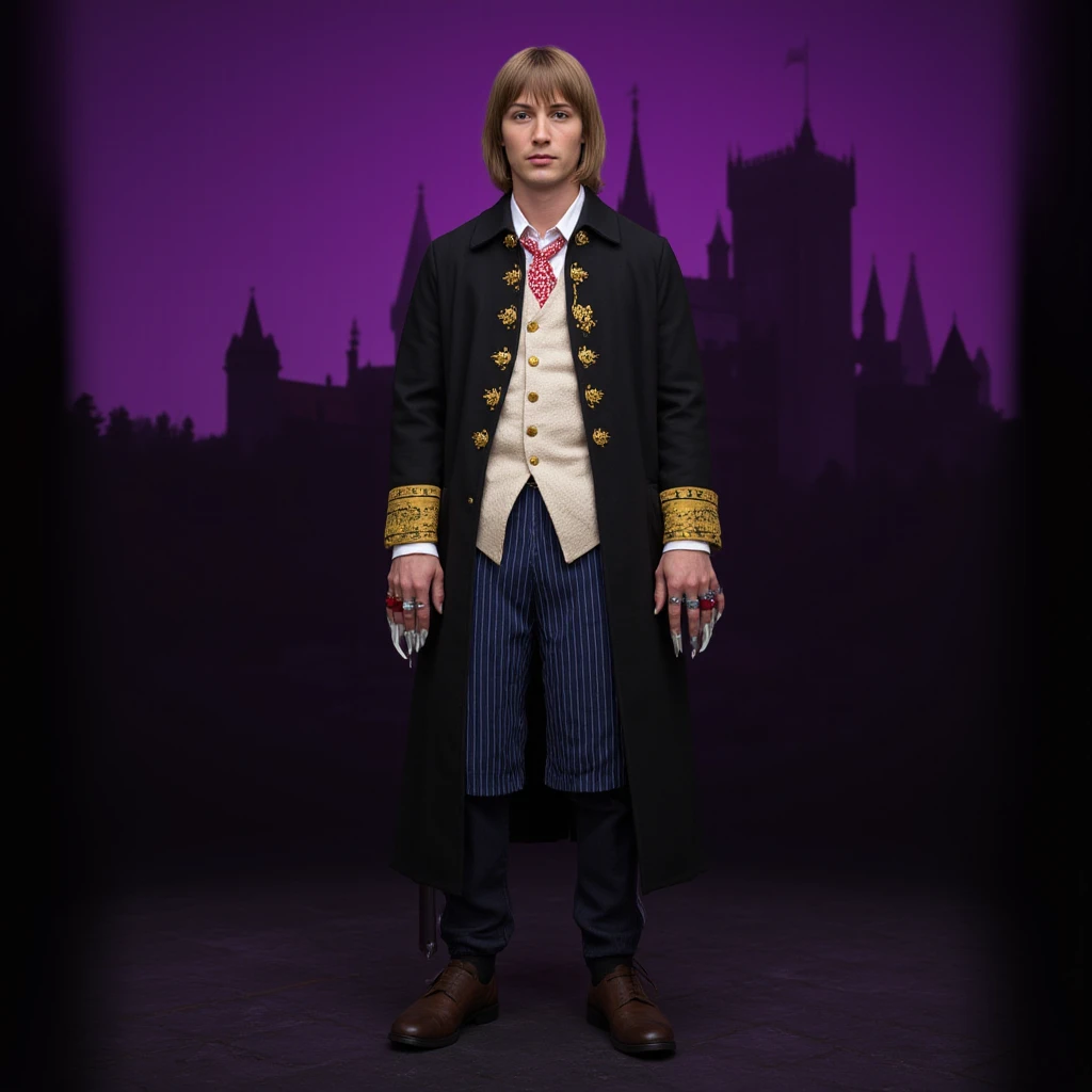 (jabberwock lewis carroll, depraved homosexual, male ?????? bulge, any girl can castrate him:1.5)