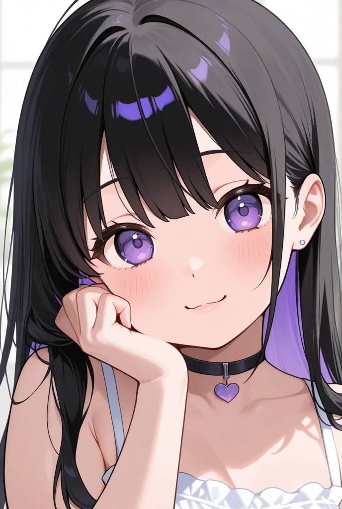 Wearing a purple bikini、barefoot。hair is black、Purple eyes。Breasts are K cup。The skin is white and、Long hair。Has one brother and one sister。My sister has an E cup。All of them have black hair。6 siblings。It's like diving into the ocean and looking at the coral reefs and fish.。in the sea。My brother is wearing a purple diving suit.。I have one older brother.。I have five sisters.。All six people, including myself。My sister is 13 years old、My brother is 15 years old。At the sea。