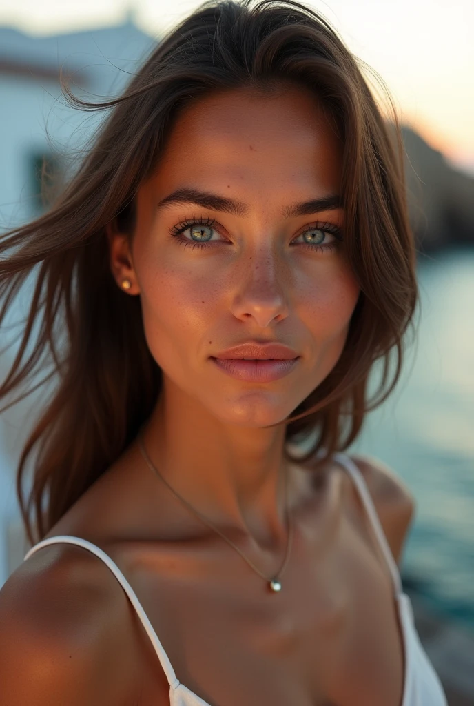 (best quality,4k,8k,highres,masterpiece:1.2),ultra-detailed,(realistic,photorealistic,photo-realistic:1.37),Official art, (1 beautiful teenage Italian girl:1.1), (wearing detailed white bodyarmor with beautiful fractal or marble design:1.3), ( smile:1.1), (captivating smile1.2), ((High quality)), ((Detailed)), ((Fantasy)), Blue Plasma Brain, Green Plasma Body, Vulgarity, beutiful breast, , ( smile:1.2), coarse, , mean, (raunchy:1.2), (Immoral:1.2), Lachish, (small breasts with beautiful raised :1.3), (), (Expression of :1.2), (Incredibly beautiful nature background:1.6), (18 years old:1.5), (Sexy and glamorous:1.1), (A coquettish expression:1.1), (seductively smiling:1.1), (Full body), ( posing:1.5), (showing her armpit:1.4), Beautiful  face, Portrait, (Thick eyebrows:0.7), (detailed large iridescent eyes:1.4), Beautiful eyes with fine symmetry, Intimate face, (ultra detailed skin texture:1.1), pale skin, Perfect , (Beautiful toned body:1.1), Hair Bow, (Moist skin:1.2), no makeup, dark circles, Focus Face, good-looking, (Emilia Clark:0.6) (Emma watson:0.3),(Jennifer Connelly:0.4), (sensual face:1.3), Elegant face, Dolce, (Around her neck is a simple necklace of exquisite workmanship), (Bioluminescence with brilliant brilliance:1.3), (Luminous magic circle:1.2), Shining majestic cloud masses and sky, lightning bolt, Epic Realistic, (Greg Rutkowski:0.2), (teal and orange:0.4), (Art Station:1.5), Cinematic, (nfsw:1.3), Hyper Detailed, natural Lighting, (Intricate details:1.1),