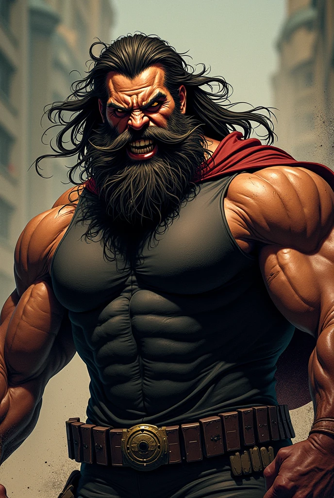 cara musculoso, Wearing Jeans, vestindo camisa branca, Desabotoar camisa na parte superior, Peito grande, muscular arms, caminhoneiro, bearded man standing, pose viril, no clube, with crowds, Cabelo curto, segurando o saco, volumoso.