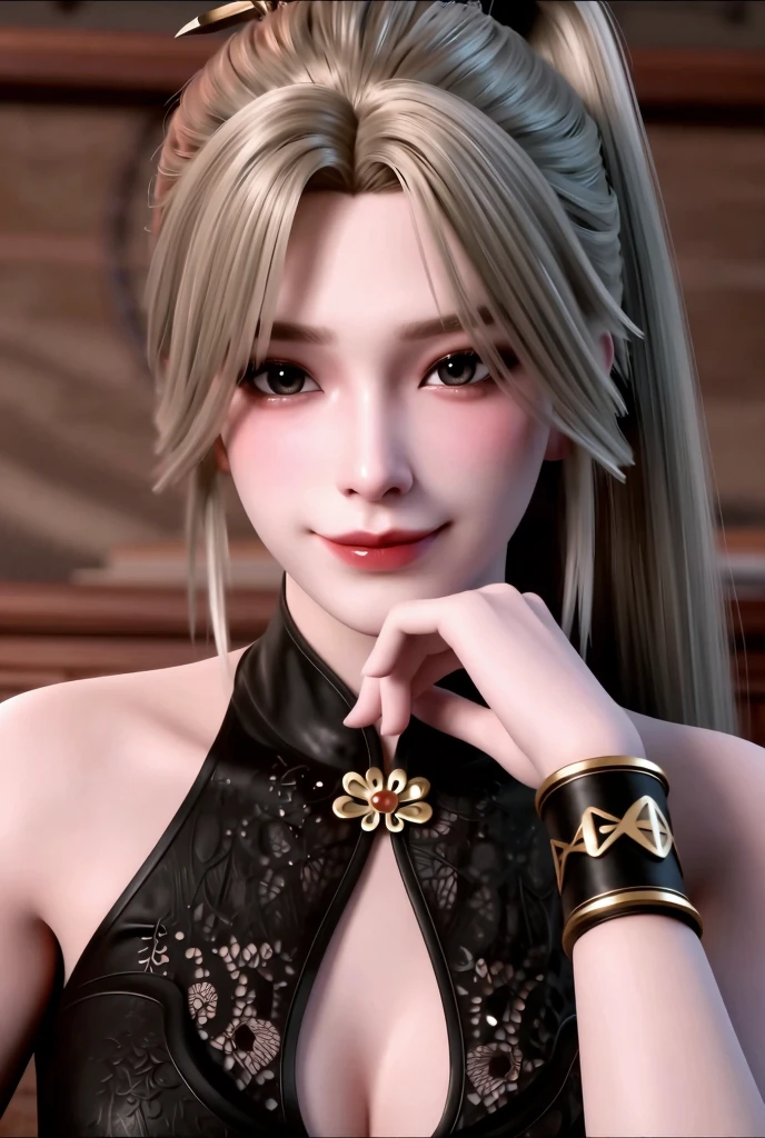 a close up of a woman in a purple dress with a furry collar, tifa lockhart with white hair, full body xianxia, game cg, zhongli from genshin impact, yun ling, ruan jia and artgerm, keqing from genshin impact, xianxia hero, 8k artgerm bokeh, inspired by Lan Ying, (masterpiece:1.4), (8k, photorealistic, RAW photo, best quality: 1.4), japanese, beautiful face, (realistic face:1.4), (high detailed hair:1.3), beautiful hairstyle, realistic eyes, beautiful detailed eyes, (realistic skin:1.3), beautiful skin, attractive, ultra high res, ultra realistic, highly detailed, golden ratio, (detailed face:1.4), (realistic medium breasts:1.4), (:1.4), perky_,  outfit,  outfit, (:1.25)