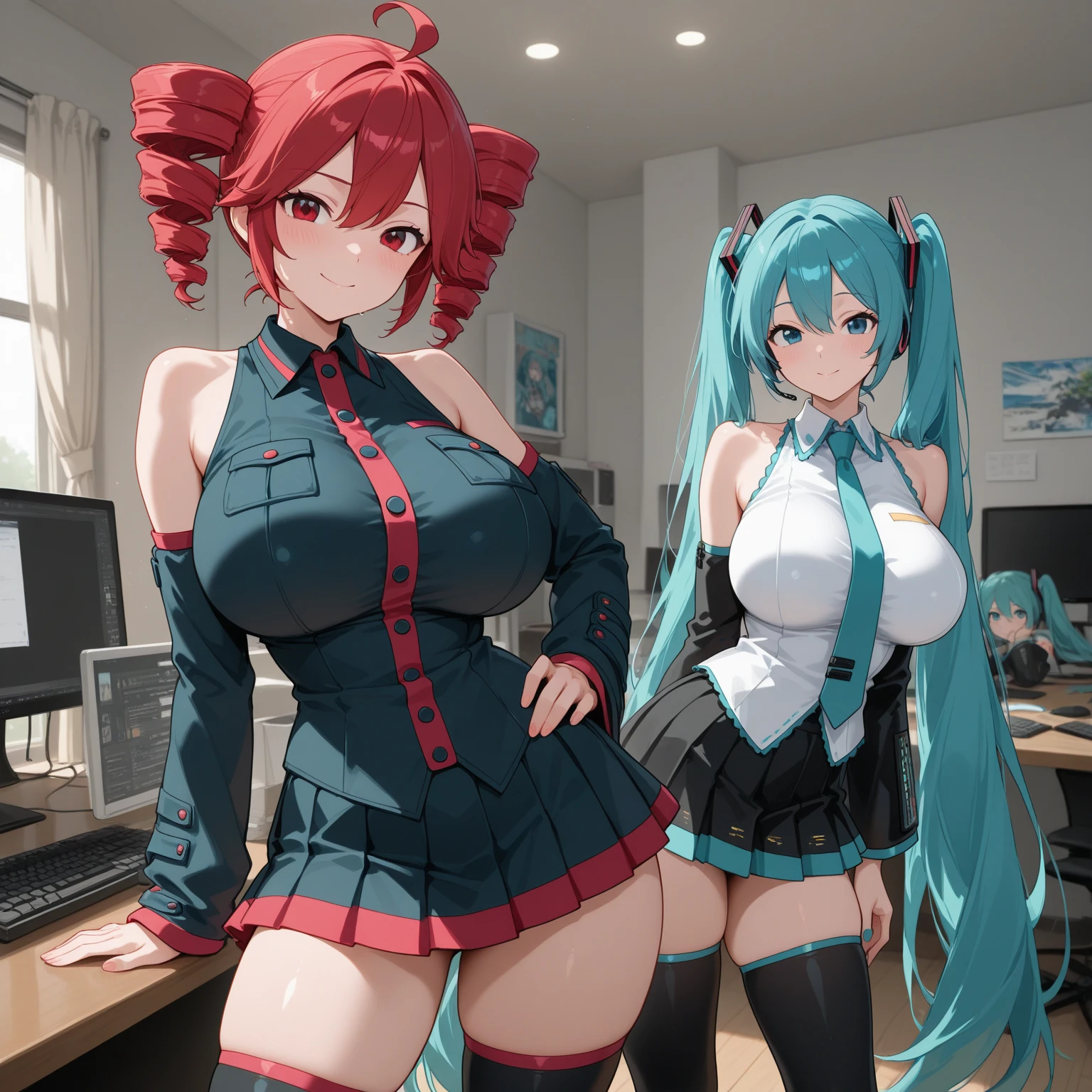 Ndfw, Sexy girl working as a nurse in a tight work dress and has her ass touched by the patient 