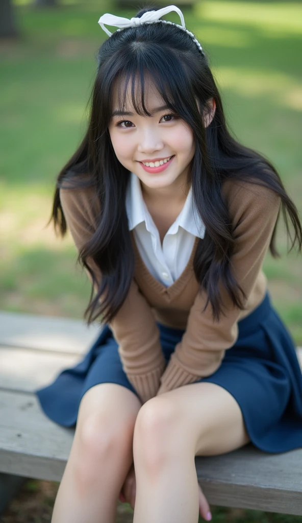 laughter、I can see white pants