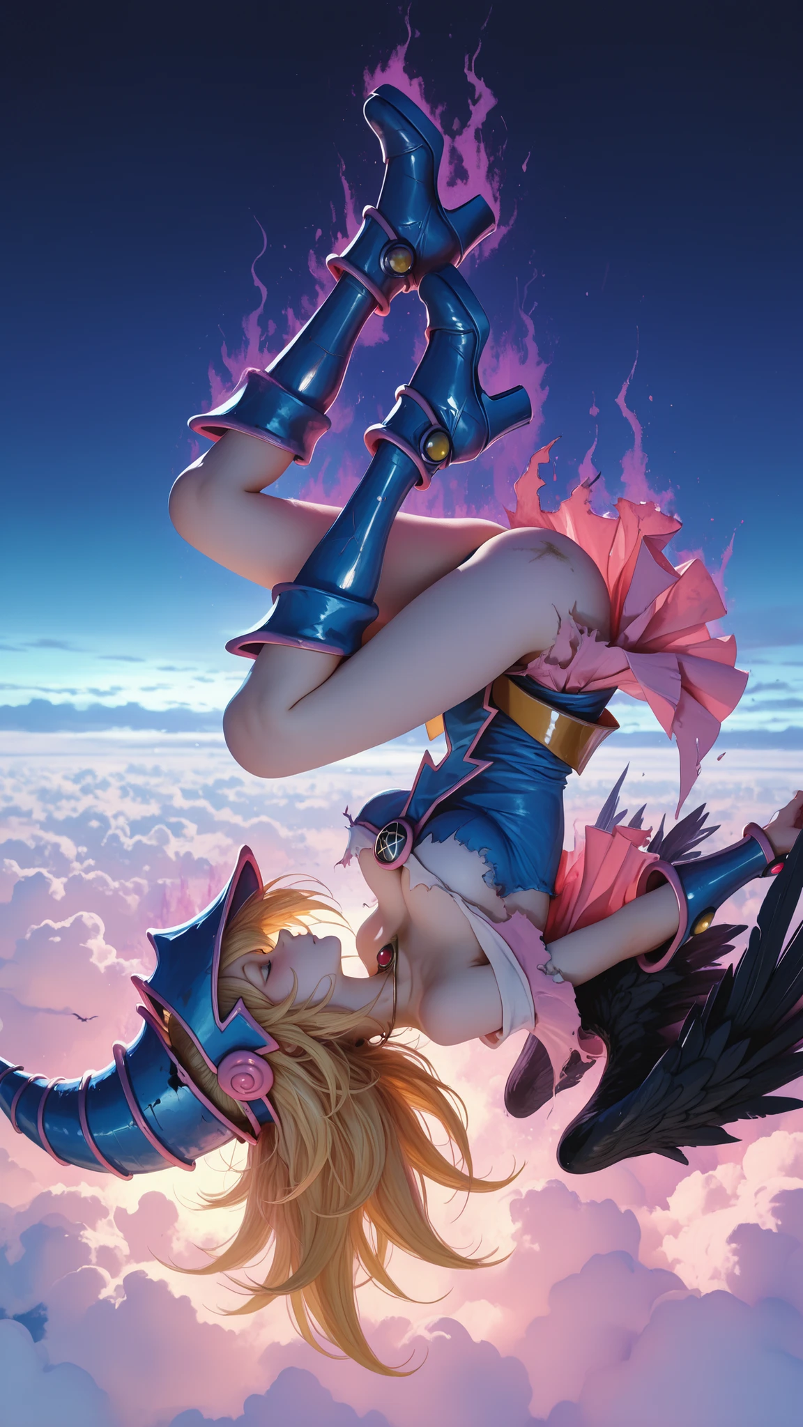 busty half dragon woman,  herself, ahego face, gold scales, silver hair, pink dragon eyes, princess, half asian, no , dress folded at waist