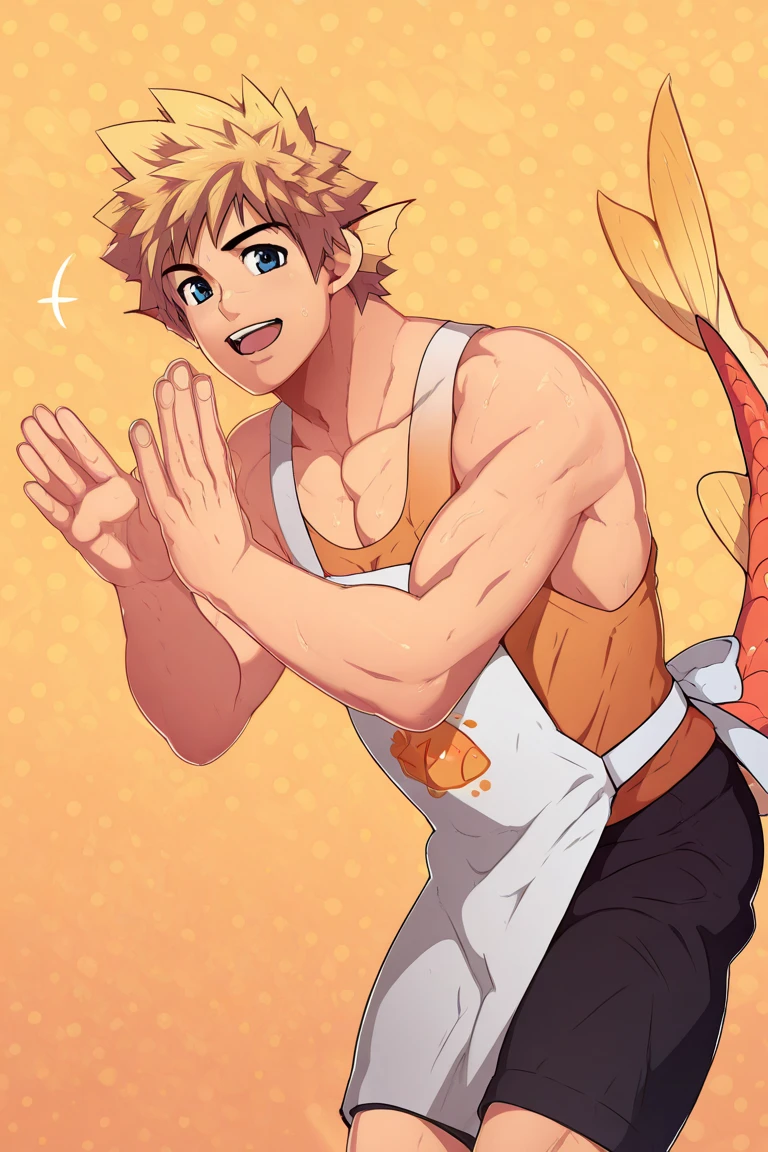 Highest quality、Sexy Baby Lizardman,  micro 、Lizard head、Sweat、Embarrassing、Gay、Sunset Beach Background、cute、Leather Handbags、Knee-high socks、Choker of Hearts、White Breath、 lips、Drooling、 language、 pose、Sexy Dance、Pink steam、、strip、holster、Angle looking up from below、Man wearing 、Magazine cover style illustration、Pirates Hat、Gunman、bed、Holding a 、Pulling off 