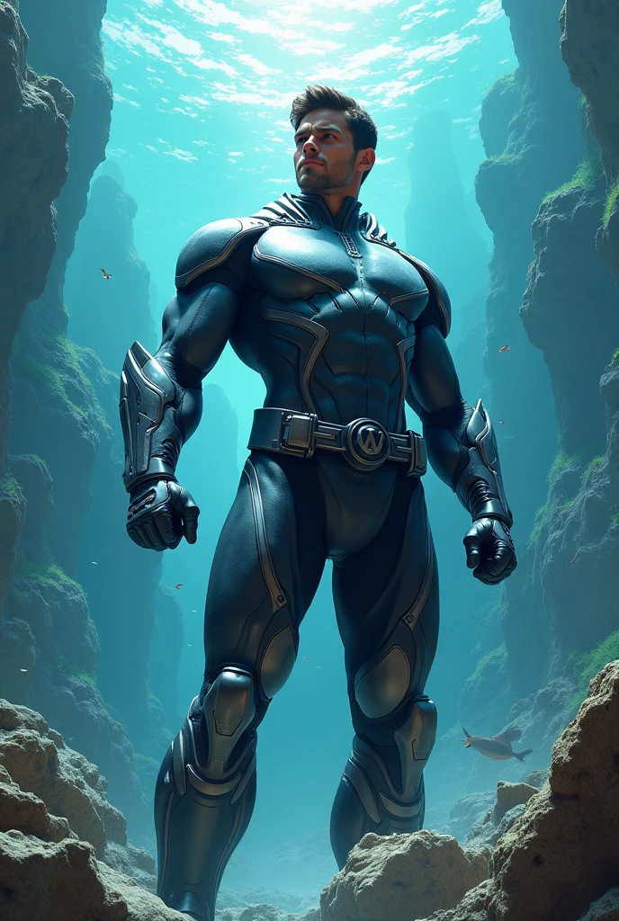 a superhero named submarine man
