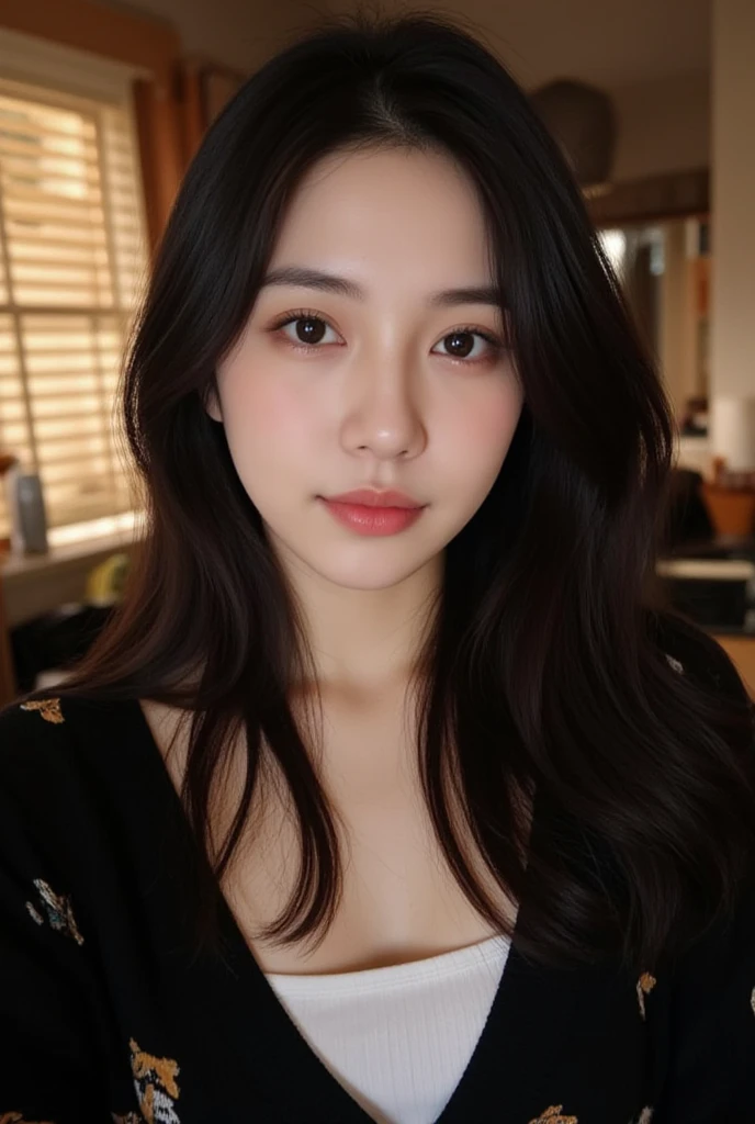 a close up of a woman wearing anteojos and a brown top, gafas redondas gruesas, with anteojos, round anteojos, big round anteojos, ulzzang, eyeanteojos, thick anteojos, anteojos anteojos, anteojos, wearing thin large round anteojos, wearing round anteojos, wearing small round anteojos, ( ( eye anteojos ) ), girl wearing round anteojos, con gafas, muchacha coreana huh yunjin big boobs