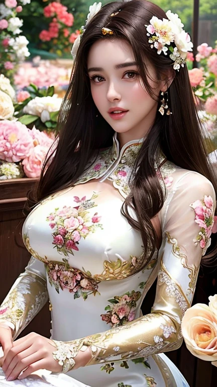 ((????)), ???? stylish Swedish model, only 1 female, ((doll-like appearance)), long neon fuchsia stylish hair, very detailed Victorian-Style boots, (big smile), ultra detailed eyes, vivid eye makeup, lipgloss, long lashes, defined eyebrows, (medium ????? ???????), ((???? Paradise Kiss cosplay)), (????? aroused open ?????), bell-shaped skirt, petticoats, high neckline, puffed sleeves, (( ultra detailed lace)), ((ultra detailed embroidery)), intricate details, Paradise Kiss accessoires and matching headpiece, choker, ((large sparkling Paradise Kiss jewelry)), cinematic light, detailed large park background with trees 