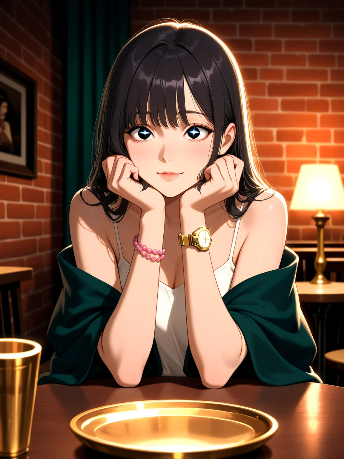 (sound、Can be viewed、masterpiece、high quality、High resolution、High-end rendering、Safe at Work、Safety Sensor),Super large 、Top View、Mature Girls、(Fallacy:1.5, Shift the mask、clothing、Mesugaki Smiles:1.5, )POV , Hyottoko 、、