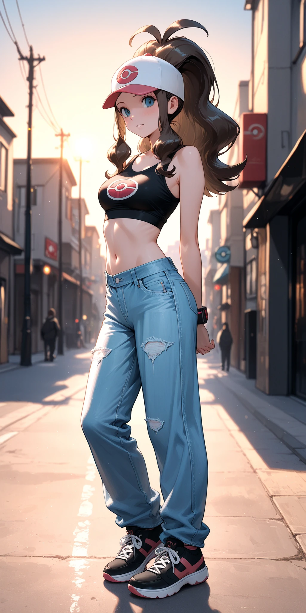 girl , skateboard , White-blonde hair
