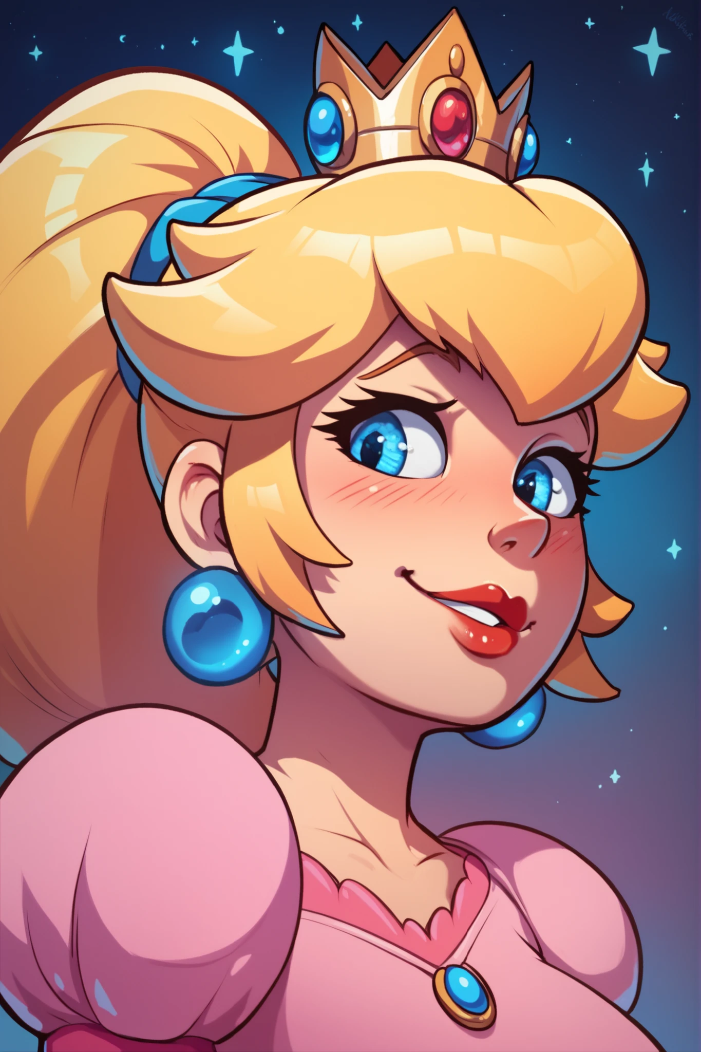 score_9_presence, score_8_up, Star Butterfly, wrapped in towel, , holding phone