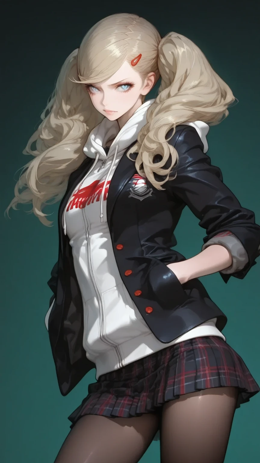 female gamer, ((wet thin white shirt, opened zip fashion wind breaker, , glasses, earring, necklace, blet, face mask, earphone, cute collar)), (idol charming aura, blur effect, bubble effect, black glowing pupil, arcade style make up, petite, blushing face, angry face, blonde color hair), (masterpieces, extreme body detail, high resolution, original character, best anime 16k wallpaper quality), club bar background, full body shot, 