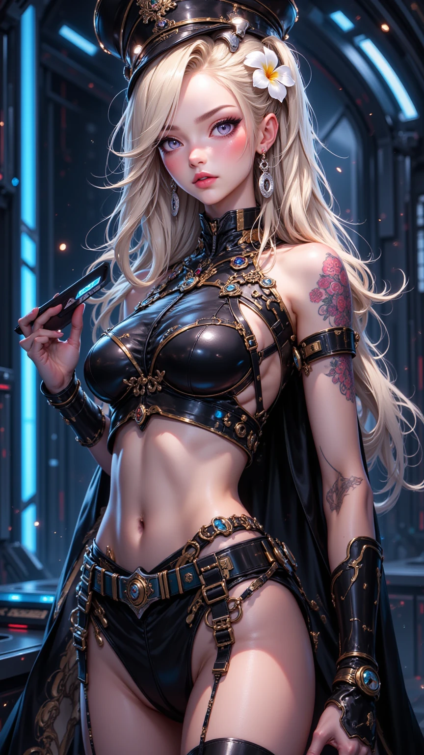 Girl Long Hair, Anime Style 4 K, Beautiful  Anime Woman, Dreamy, Smooth Color, Manga, Shoujo, Technology, Cultivation, Dreamy, Excellent, Masterpiece, High Resolution, (Exquisite Body: 1.5), Stunning Beauty, (Milky Skin: 1.3), Delicate Details, Black Stockings, Beauty, White Shirt, Dim, Dark, Despair, Mercy, Pathetic, Movie,,  Shoulders, (Medium), (Curvy Body: 0.8),.. --auto --s2