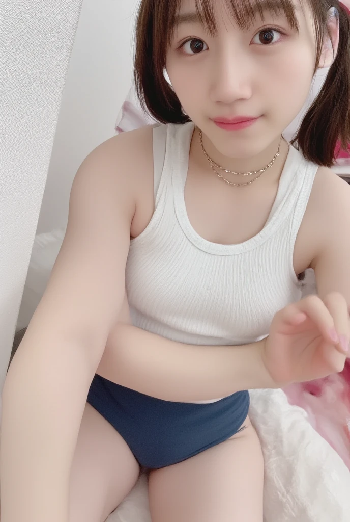 Top quality, Masterpiece, 超高分辨率, (Realistic, : 1.4), Original photo, (True skin texture: 1.3), (filmgrain: 1.3), in a panoramic view, Portrait, Very wide lens, Narrow waist, cowboy lens, (bangs, Inconspicuous, Cold light,) Night, Close-up, Tears, Short hair, neck long, ears sticking out, bangs, Big eyes, Brightly Colored Eyes, In the house, Dust, Tindall effect, (Facial expression), Sitting, (hitting a wall), Crying, Frowning, (Looking down), Nervousness, Tears, smiling happily
one girl, eyes and face with beautiful details, White jabot, pink dark V, Brown eyes,