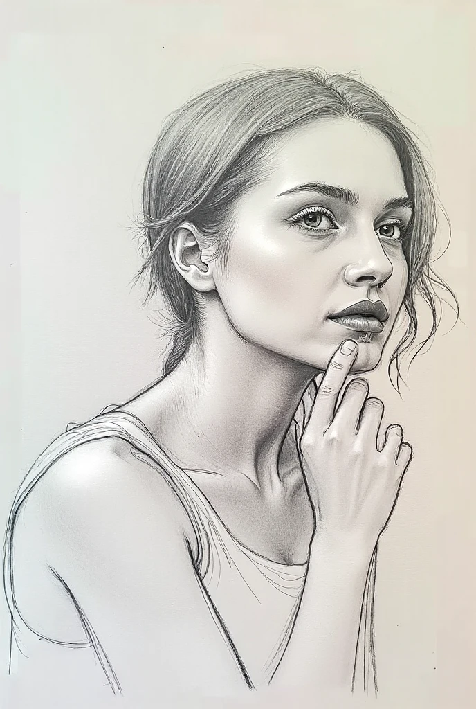 Draw a picture of a man and a woman 