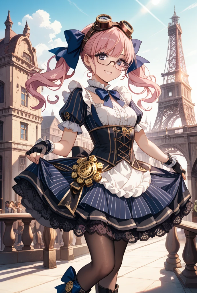 absurdres, RAW photo, extremely delicate and beautiful, masterpiece, Best Quality, ultra high resolution, 32k, hyperrealistic, ultra-detailed, detailed description, pale skin, 20 years old, tearful mole, earring, Colossal , short medium hair, wavy hair, Practical pirate clothing, Long-sleeved pirate top, Skirt,