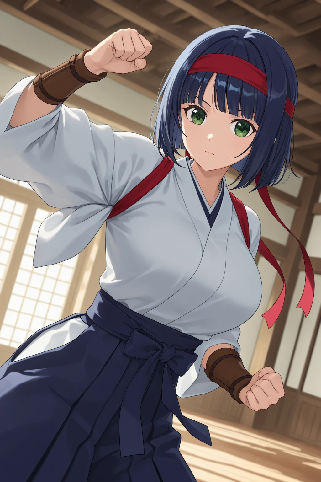 1girl, (masterpiece:1.3), (high resolution), (8K), (extremely detailed), (4k), (pixiv), perfect face, nice eyes and face, (best quality), (super detailed), detailed face and eyes, (solo), textured skin, absurdres, highres, wzkomachine, white eyes, , sash, bike shorts, short sleeves, bangs, black gloves, fingerless gloves, long hair, black hair,ponytail, japanese clothes, kimono, sitting on floor, looking at viewer, exposure,, flirtatious, Solitary, Side ,eternity, - Hip vents, ,Small , No eyeballs, Also available in black, low twin braids,Facing the audience, looking at the audience, tired, from below, ( armpit:1.1), ((armpit:1.2)), , Sweating, More and more sweat,(), (Roll your eyes), Naughty face, blush, open mouth, Sticking out , saliva, Slobber,Skinny, raise arms, (arms above head:1.5)